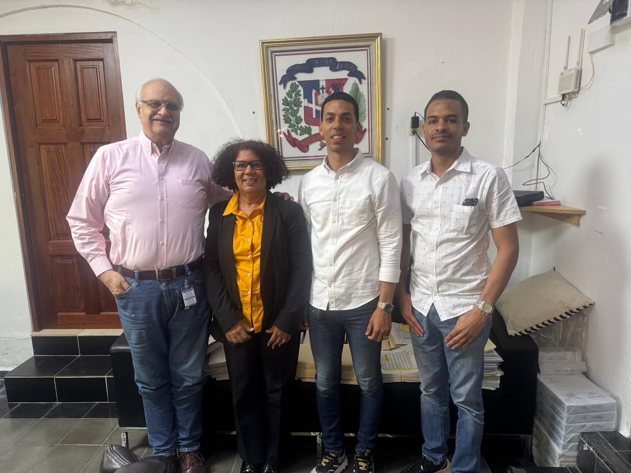 Alcaldesa Carmen Nelia Ramírez se reúne con encargado del Departamento de Transportación